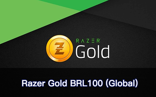 100巴西雷亚尔 Razer Gold点卡